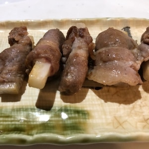 長芋の豚肉巻き☆甘から照り焼き